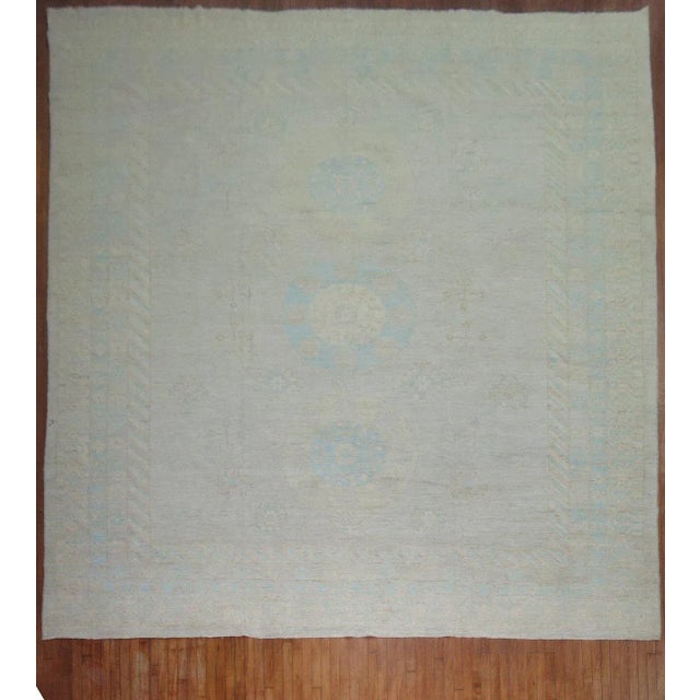 Late 20th Century Large Khotan Rug - 12'6" x 16' For Sale - Image 13 of 13