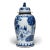 Contemporary Chinese Blue and White Ruyi Baluster Jar For Sale - Image 3 of 7