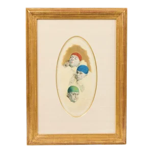 Vintage Aquatint Etching Attributed to Armand Henrion | B