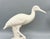 Pair of 1984 Hand-Signed Cream Ceramic Crane Sculptures – Hollywood Regency / Coastal / Art Deco Revival For Sale In Houston - Image 6 of 12