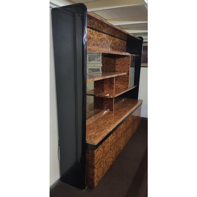 Idra Living Room Furniture in Walnut by Turri, 1992 For Sale - Image 9 of 16