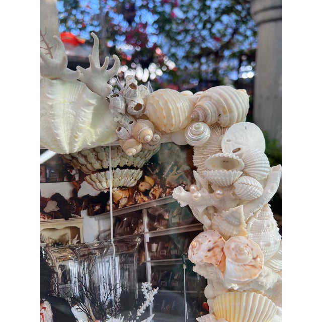 Christa's South Seashells CSS Seashell Photo Frame For Sale - Image 4 of 8
