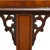 Robert W. Irwin Co. Royal Furniture Robert W. Irwin Flame Mahogany Banded Octogonal Book Stand C1920 For Sale - Image 4 of 12