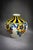Ceramic Art Deco Spinning Top Vase in Polychrome Glazed Earthenware by Charles Catteau for Boch Frères Kéramis, 1920s For Sale - Image 7 of 11