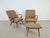 Mid-Century Armchairs and Ottoman in Teak, 1960s, Set of 3 For Sale - Image 12 of 15