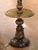 French Early 20th Century French Louis XIII Walnut Barley Twist Floor Lamp With Table For Sale - Image 3 of 9