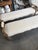 French Provincial Brunschwig-Upholstered Long Mediterranean Benches, a Pair For Sale - Image 3 of 10