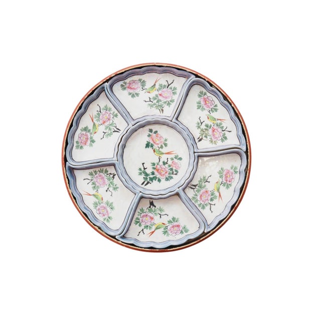 White Mid 20th Century Japanese Kiri-Mon Porcelain Lusterware Serving Dishes For Sale - Image 8 of 12