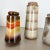 Multicolor Fat Lava Pottery Vases from Scheurich, Germany, 1970s, Set of 4 For Sale - Image 4 of 18