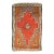 Galerie Shabab Collection Mid-20th Century Turkish Anatolian Throw Rug For Sale