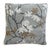 Custom-tailored pillow by Mike Seratt of The Prized Pig in Donghia Fabrics "Tryst" with beautiful floral blossom velvet...