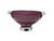 Purple Glass Basket from HSG Tarnowiec, Poland, 1970s For Sale - Image 8 of 8