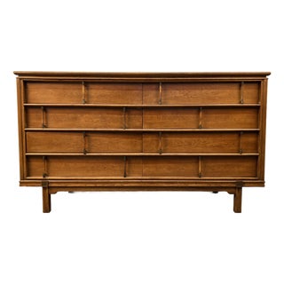 Mid-Century Modern Double Dresser by j.b. Van Sciver Co. Furniture For Sale