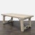 Pottery Barn Pottery Barn Benchwright 7-Piece Rustic Wood Dining Set With Chairs For Sale - Image 4 of 12