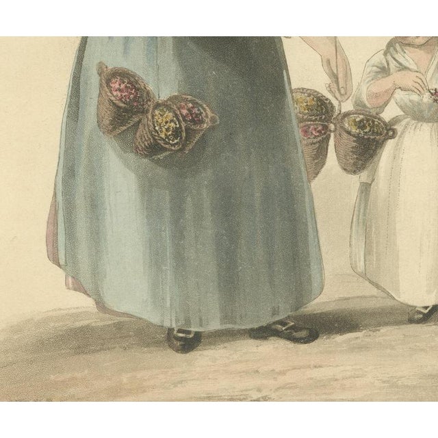 After Miss Semple, Woman and Children of Amsterdam, 1817, Engraving For Sale - Image 6 of 9