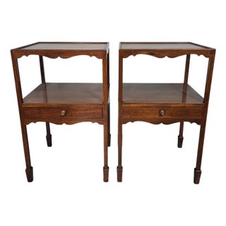 Regency Bedside Lamp Tables, 1920s, Set of 2 For Sale
