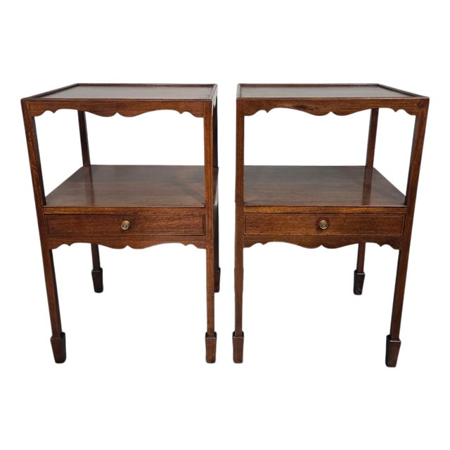 Regency Bedside Lamp Tables, 1920s, Set of 2 For Sale