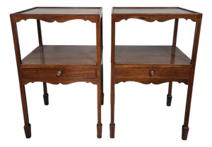 Regency Bedside Lamp Tables, 1920s, Set of 2