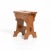 This wooden stool can be dated in the early 20th century. It is created in a sober style with Jugendstil influences. The...