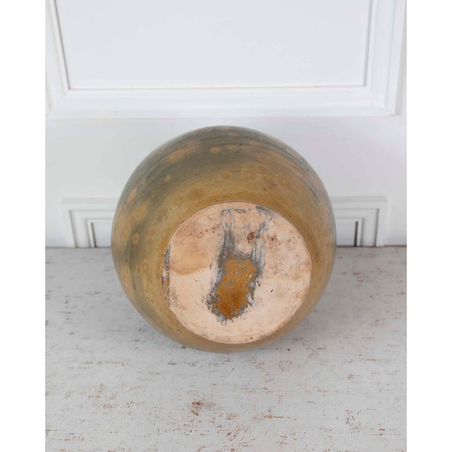 Brown Spanish 20th Century Glazed Pot For Sale - Image 8 of 8