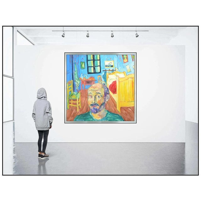 Message us to inquire about custom framing options! (Included for free with every purchase) The artwork here, "Self...