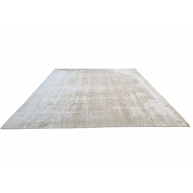 Rh Amara Performance Handwoven Rug – 9' X 12' Wheat | 55% Wool & 45% Nylon | Handwoven For Sale - Image 11 of 18