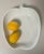 Fitz and Floyd White Porcelain Apple Dish For Sale - Image 9 of 10