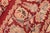 Textile Elegant Floral 1990's Pak-Persian Red/Gold Wool Rug - 6'2'' X 9'2'' For Sale - Image 7 of 9