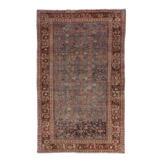 Antique Persian Bijar Rug - 04'04 X 06'10 For Sale