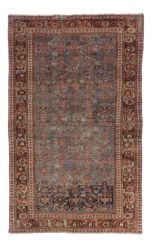 Antique Persian Bijar Rug - 04'04 X 06'10