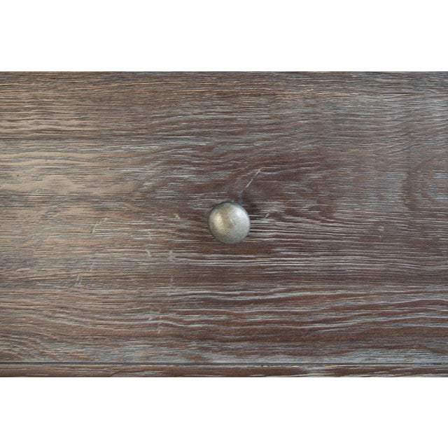 Brown *New! Annie Modern Farmhouse Server Cabinet - Gray For Sale - Image 8 of 9