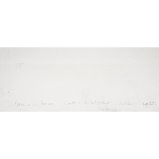 "Parts of a Kimono" Multi-Layer Collagraph in Ink on Paper by Patricia A. Pearce For Sale - Image 9 of 10