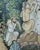 Paper Large Persian Illustration From a Book, Circa 1900 For Sale - Image 7 of 9
