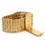 Vintage Italian 18k Gold Wide Openwork Link Bracelet, 72.9 Grams For Sale - Image 11 of 15