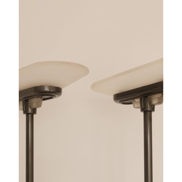 Contemporary Jill Floor Lamps by Perry A. King, Santiago Miranda & Gianluigi Arnaldi for Arteluce, 1980s, Set of 2 For Sale - Image 3 of 6