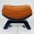 Vintage Chair & Ottoman Made in Italy by Giorgio Saporiti For Sale - Image 9 of 12