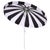 Buti 9 Ft Crank Umbrella, Black Cabana Stripe/White Pole For Sale In Philadelphia - Image 6 of 8