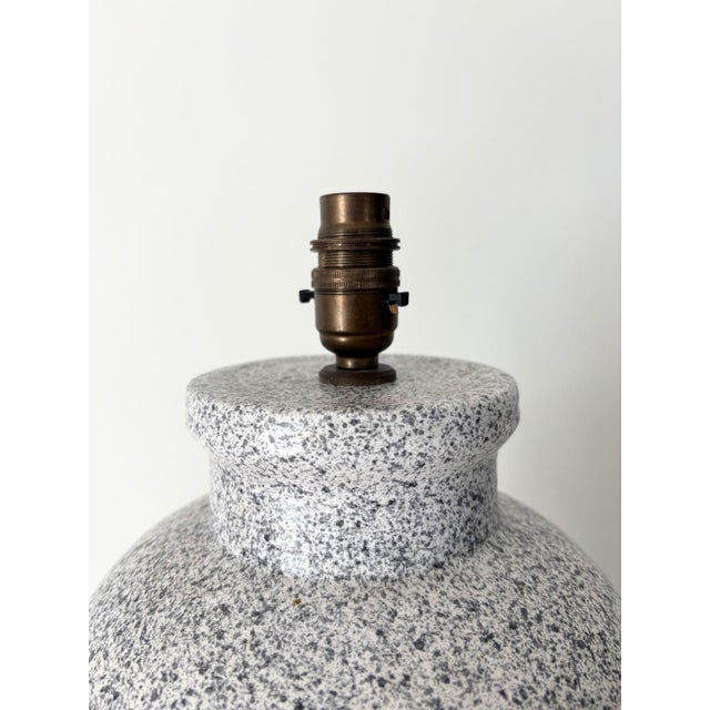 20th Century Postmodern Ceramic Table Lamp, Italy, 1980s For Sale - Image 6 of 15