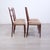 Italian Beech Chairs with Velvet Seat, 1950s, Set of 4 For Sale - Image 14 of 18