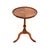 Antique Figured Walnut Pie Crust Wine Table, 1930 For Sale - Image 3 of 7