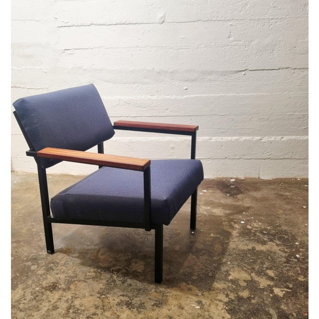 Metal Model 36 Lounge Chair attributed to Gijs van der Sluis, 1960s For Sale - Image 7 of 9