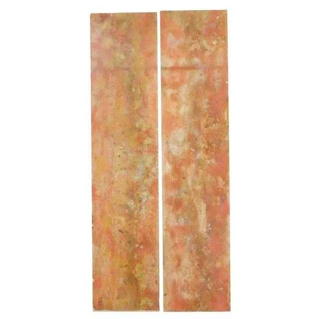 French Abstract Acrylic Panels, 1950s, Set of 2 For Sale - Image 6 of 10