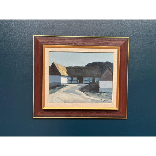 Bengt Hillgrund, Skånegård, 1960s, Oil on Canvas, Framed For Sale - Image 8 of 18