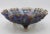 Amethyst Footed Carnival Glass Rose Bowl For Sale - Image 4 of 8