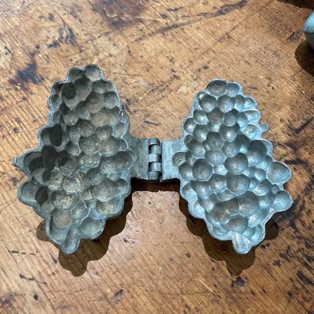 Traditional Vintage Grape Ice Cream/Candy/Chocolate Mold For Sale - Image 3 of 4