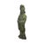 Mid-Century Modern Vintage Handcrafted Verdigris Guanyin Ceramic Sculpture For Sale - Image 3 of 11