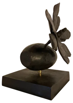 Fall 02 Decorative Object in Patinated Bronze by Herma de Wit