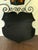 1900 - 1909 Heavy Antique Oudoor Wall Mounted Light Fixture With Glass Panels and Sign For Sale - Image 5 of 8