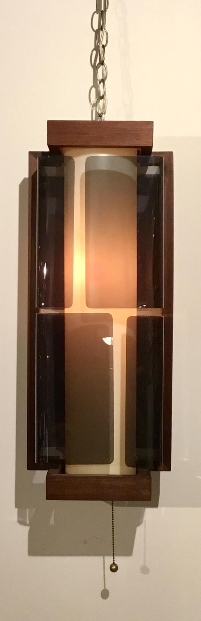 mid century lucite chandelier