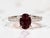 The Camarillo: 2.03 Carat Natural No Heat Deep Red Ruby Engagement Ring For Sale - Image 13 of 13